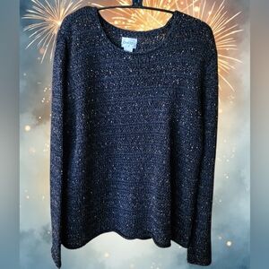 WMNS Chicos Black Sweater Size 2 (L)